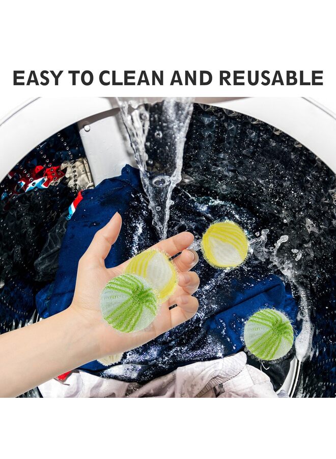 Pet Hair Remover for Laundry, 12 PCS Reusable Hair Catcher,Pet Hair Remover Balls for Washing Machine Reusable Hair Catcher for Dogs and Cats - Image 5