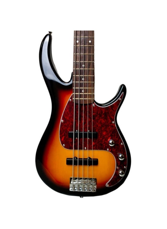 Peavey Milestone 5 Sunburst -5 String Bass Guitar - Image 3