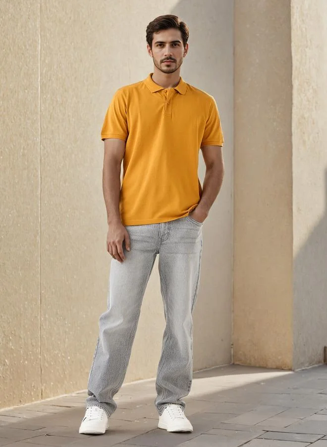 سبلاش فيڤ تيشيرت بولو بأكمام قصيرة