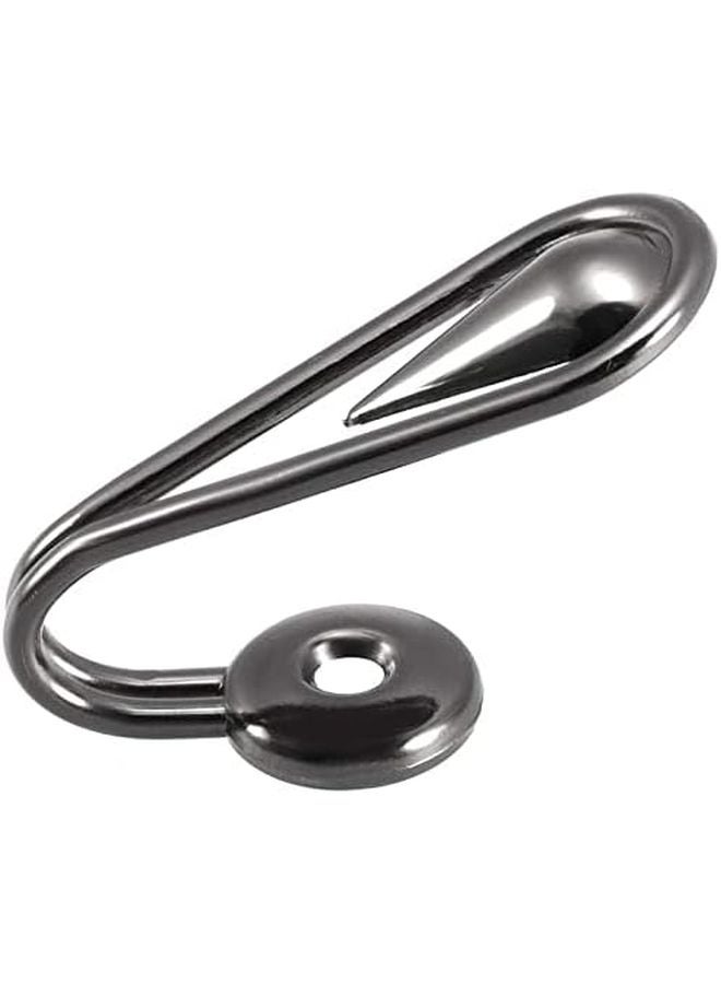 خطاف ستارة زخرفي أسود مثبت على الحائط مقاس 65 مم × 27 مم × 45 مم قطعتان - Image 5