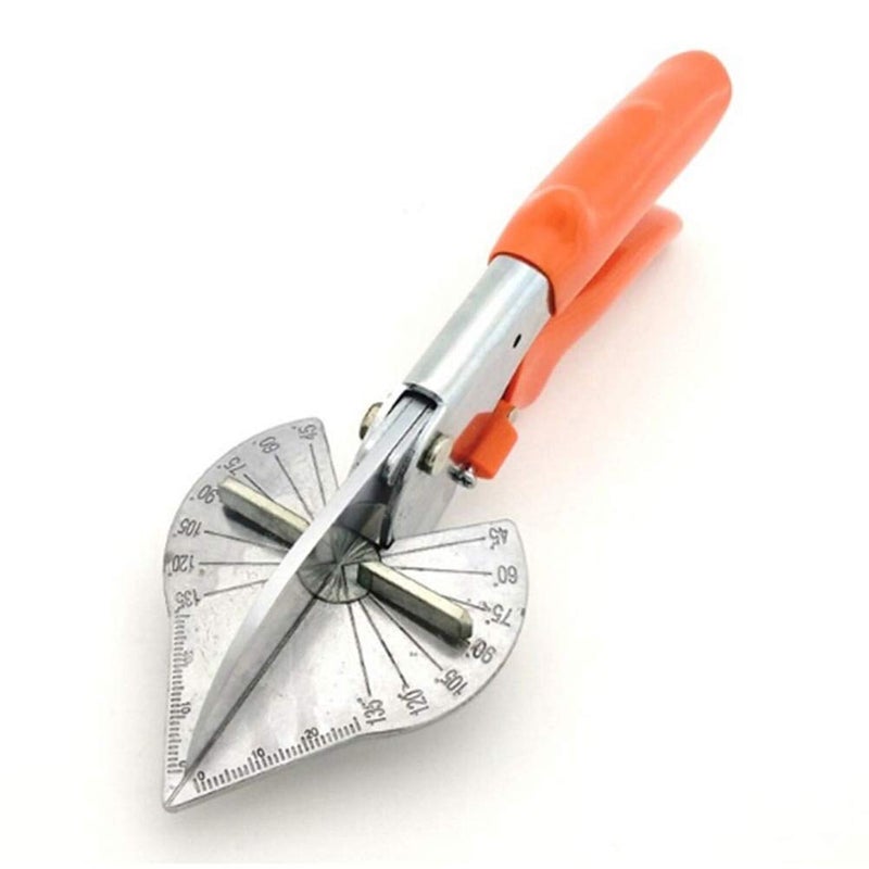 OSCAR Cutter Orange Color Tools Multi Angle Groving Bending Making and Cutter Soft Wood Plastic PVC Hand Tools 45 Degree to 120 Degree Handle Color Vary - Image 2