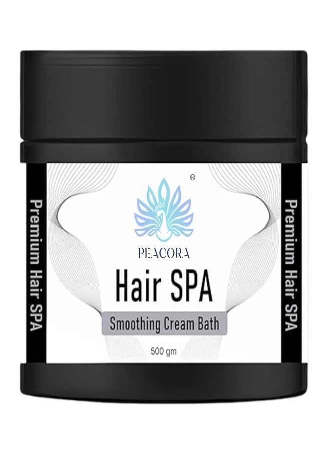 PEACORA Hair Spa Smoothening Cream Therapy 500gm,100% Soft, Shine & Hair Repair |Dry Hair Mask Provides Deep Conditioning & Strength (Assorted) - Image 2