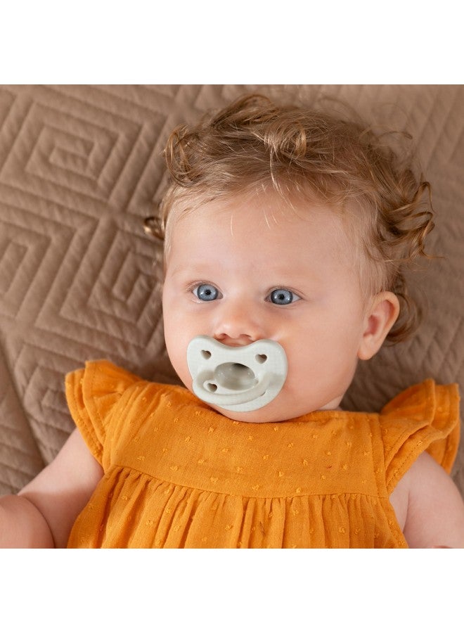 شيكو لهاية شيكو فيزيوفورما لوكس المصنوعة من السيليكون، قطعة واحدة، للأطفال من عمر ٠-٦ أشهر | غطاء أنيق مزخرف | خالية من البيسفينول أ واللاتكس | علبة تعقيم قابلة لإعادة الاستخدام | لون نعناعي، عبوة من قطعتين - Image 3