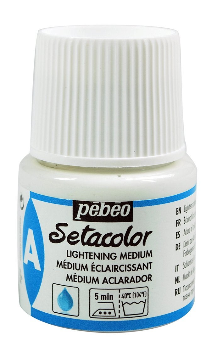 Pebeo 391014 Setacolor Auxiliary Lightening Paint Medium 45ml