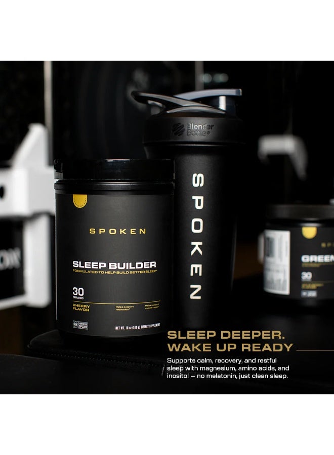 Spoken Sleep Builder – Cherry Flavor, 30 Servings - Image 2