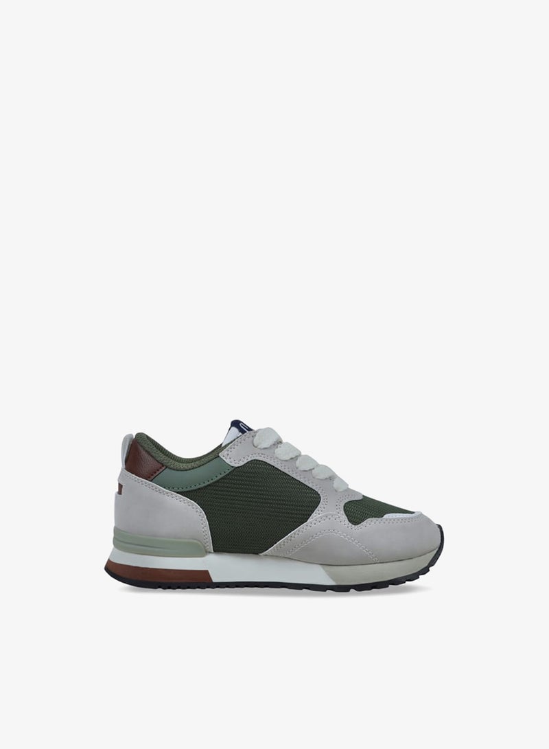 GAP Boys' Colourblock Sneakers with Lace-Up Closure - NEW YORK II - Image 1