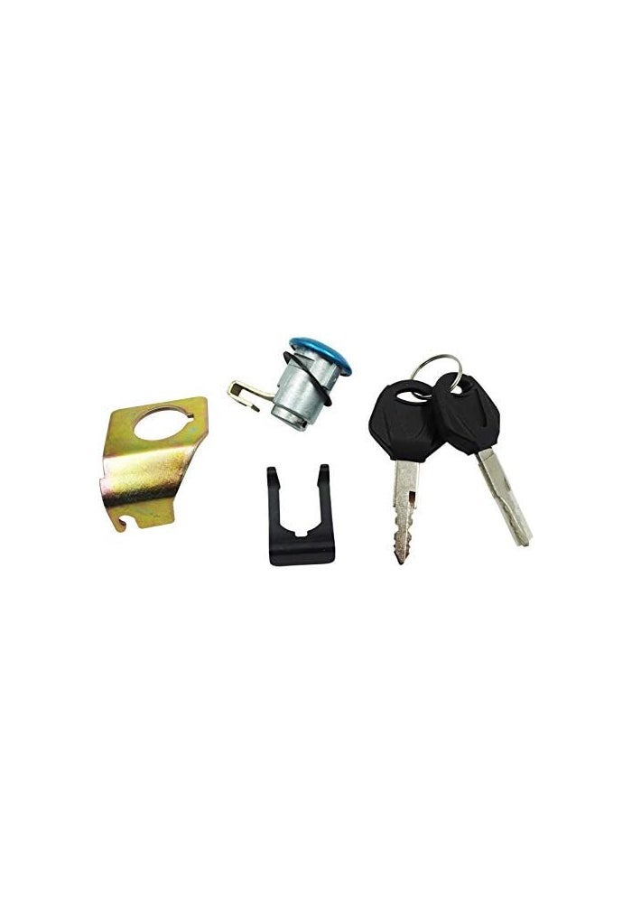 Feiteplus Ignition Switch Set with Fuel Gas Cap for Suzuki GSXR600 GSXR750 GSXR1000 (2005-2015) - Black - Image 5