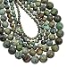 AD Beads Natural Gemstone Round Loose Beads 15 for Bracelet Necklace Earrings Jwelery Making Crafts DIY 4mm African Turquoise - Image 2