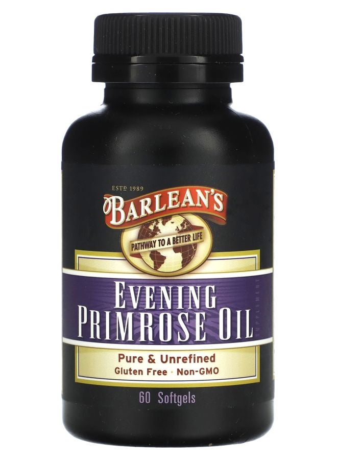 BARLEAN'S Evening Primrose Oil 60 Softgels