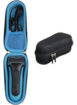 Hermitshell Hermitshell Hard Travel Case for Braun Series 3 3040s 3010BT 3310S 3010S 310S 3070cc Electric Shaver Beard Trimmer Including Charger BlackBlue 