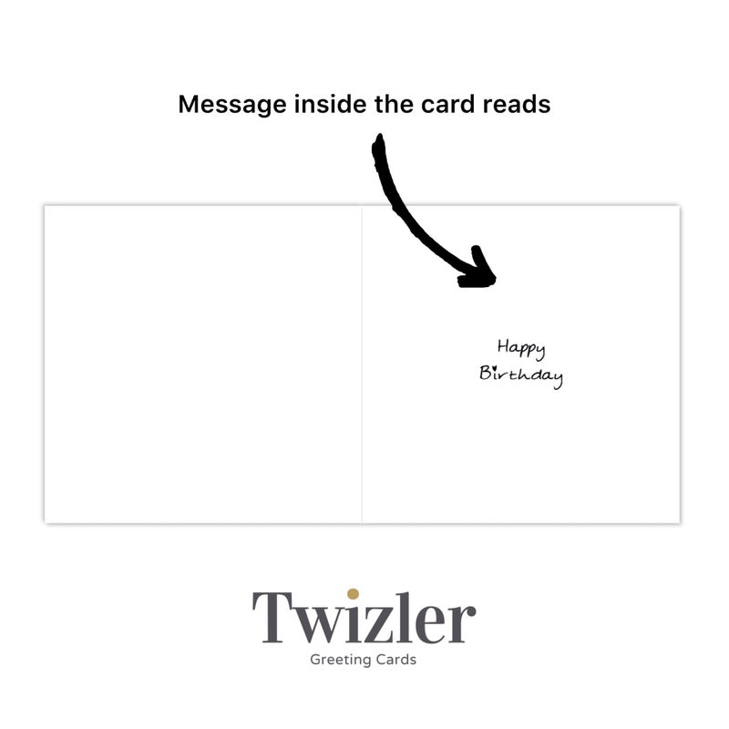 Twizler بطاقة عيد ميلاد تويزلر الثالثة للبنات مع الجنيات - العمر 3 - بطاقة عيد ميلاد سعيدة - 6.1 × 6.1 بوصة - Image 4