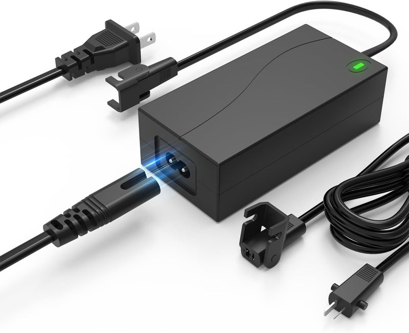 BOEEA Universal Power Recliner Power Supply, 29V 2A Recliner Power Cord for Lift Chair, Recliner Sofa, Recliner Couch, AC/DC Switching Power Adapter Transformer 2-pin with Extension Cable, Fit for Lazy Boy - Image 1