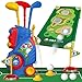 Liberry Toddler Golf Set for 2 3 4 5 Years Old Boys Girls Upgraded Kids Golf Cart with Golf Cornhole Board Putting Mat Indoor and Outdoor Golf Toys Birthday Gifts - Image 3