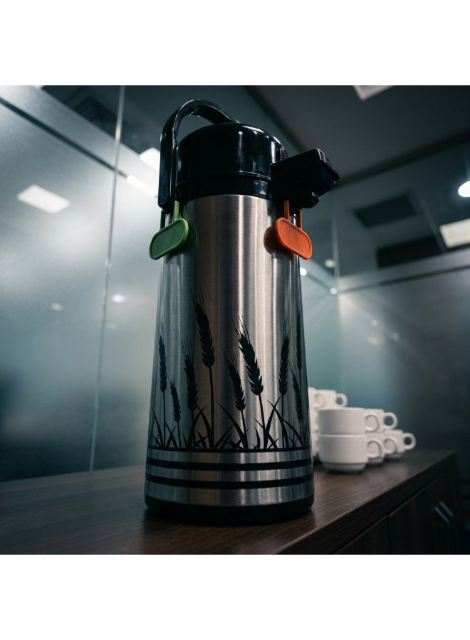 Lavin vaccum flask 3L/Airpot Glass inner Thermos/Long heat retention/Hot&Cold/HB - Image 2