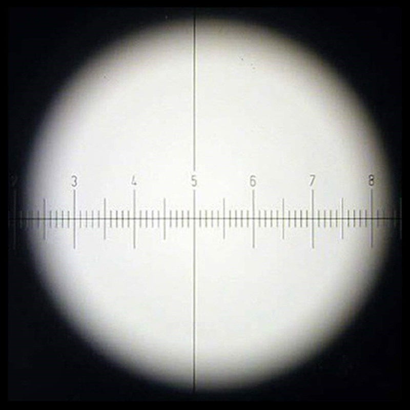 AmScope AmScope EP10X23R WF10X Microscope Eyepiece with Reticle 23mm  - Image 3