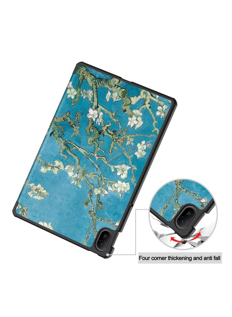 general Case Compatible with Huawei MatePad SE 11 inch 2024 Tri-Fold Smart Tablet Case,Hard PC Back Shell Slim Multi- Viewing Angles Stand Folio Cover - Image 2