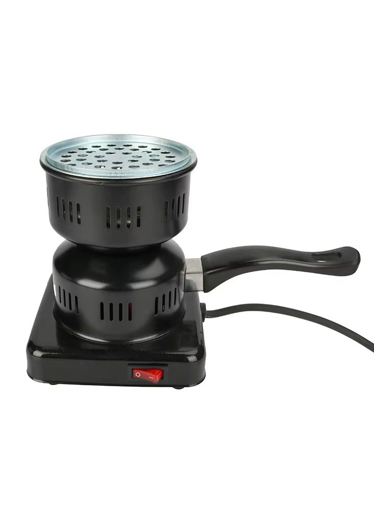 ATC 450W Electric Hot Plate Coal Burner Stove with Skid-Proof Rubber Feet - Image 1