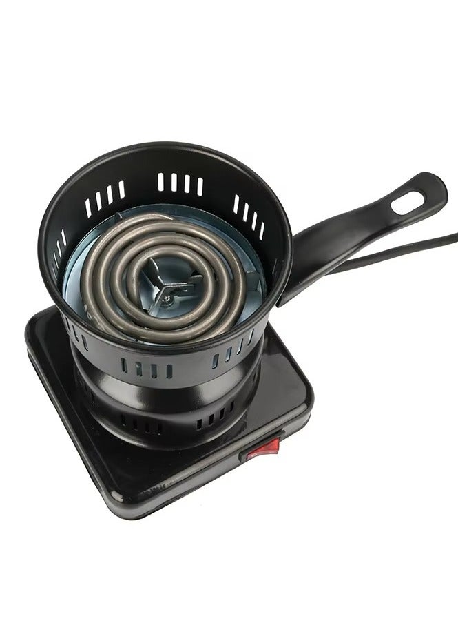 ATC 450W Electric Hot Plate Coal Burner Stove with Skid-Proof Rubber Feet - Image 2