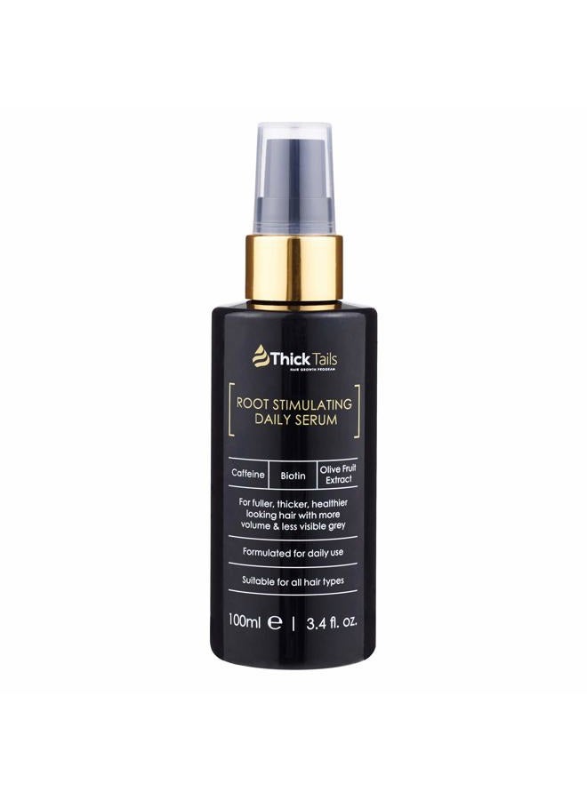 ThickTails Hair Growth Serum for Women – Biotin + Caffeine Lightweight Scalp Serum for Fine or Thinning Hair – Supports Fuller-Looking, Stronger-Feeling Hair – 100ml - Image 1