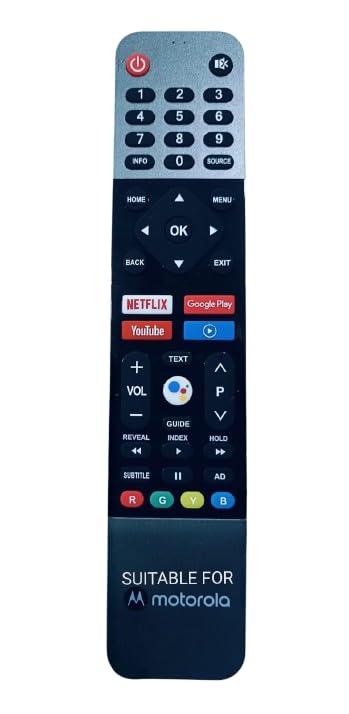 KPDP Voice Remote Compatible with Motorola Original TV Android LED Remote with Voice Function - Image 1