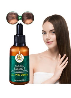 EELHOE Ginger Hair Nutririon Solution,Ginger Germinal Oil, Rapid Growth Hair Treatment 7 Day Hair Growth Serum Essence Oil Regrow, Ginger Essential Oil Stop Hair Loss Hair, Thinning Treatment Hair Growth Oil  - Image 1