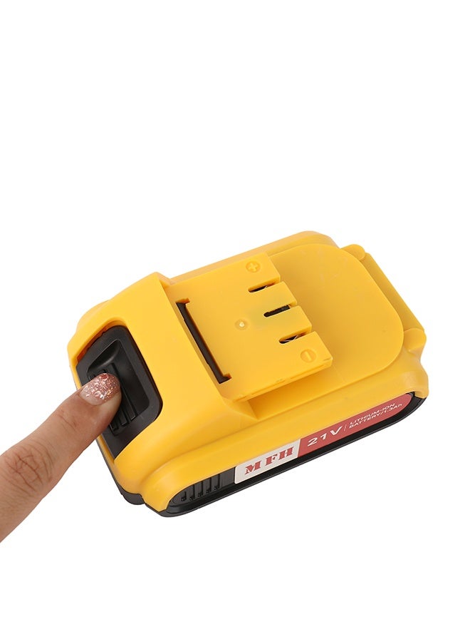MFH TOOLS 21V Lithium-Ion Battery - 1.3Ah - Replacement Battery Pack, 1300mAh Rechargeable, Compatible Power Tool Battery for Cordless Tools and Drills - Image 4