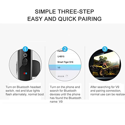 Drumstone Wireless Bluetooth Canceling Headphone, Hands-Free, crophone for All Smartphone_78 - Image 5