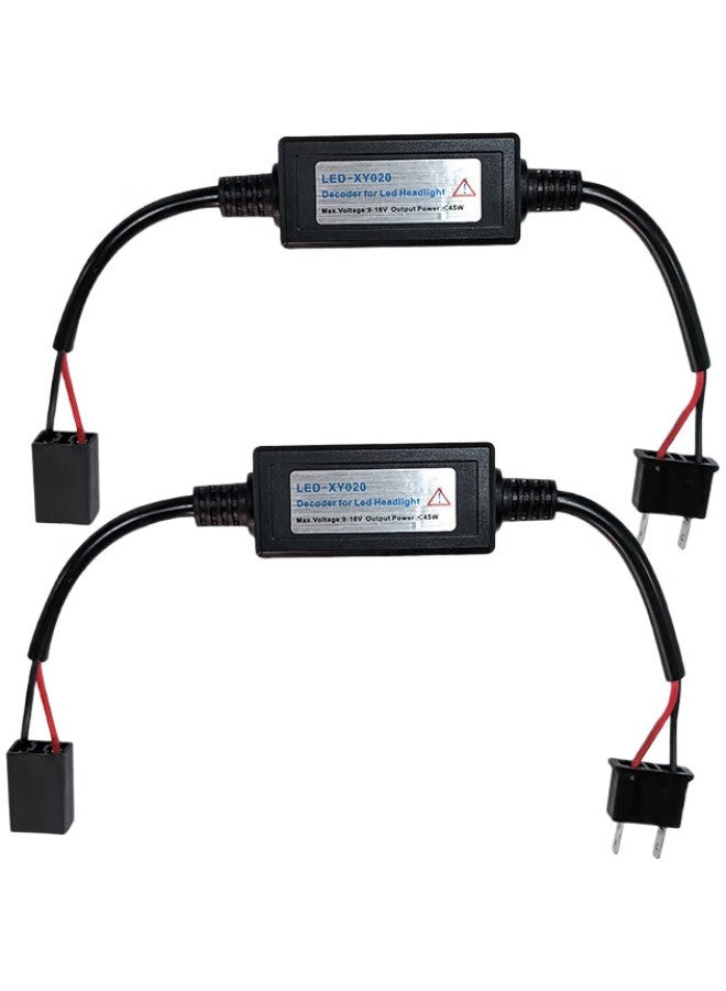 Car Led Headlight Decoder, Filter, Strobe Fault Detector, Automotive Accessory, Filter Decoder H7