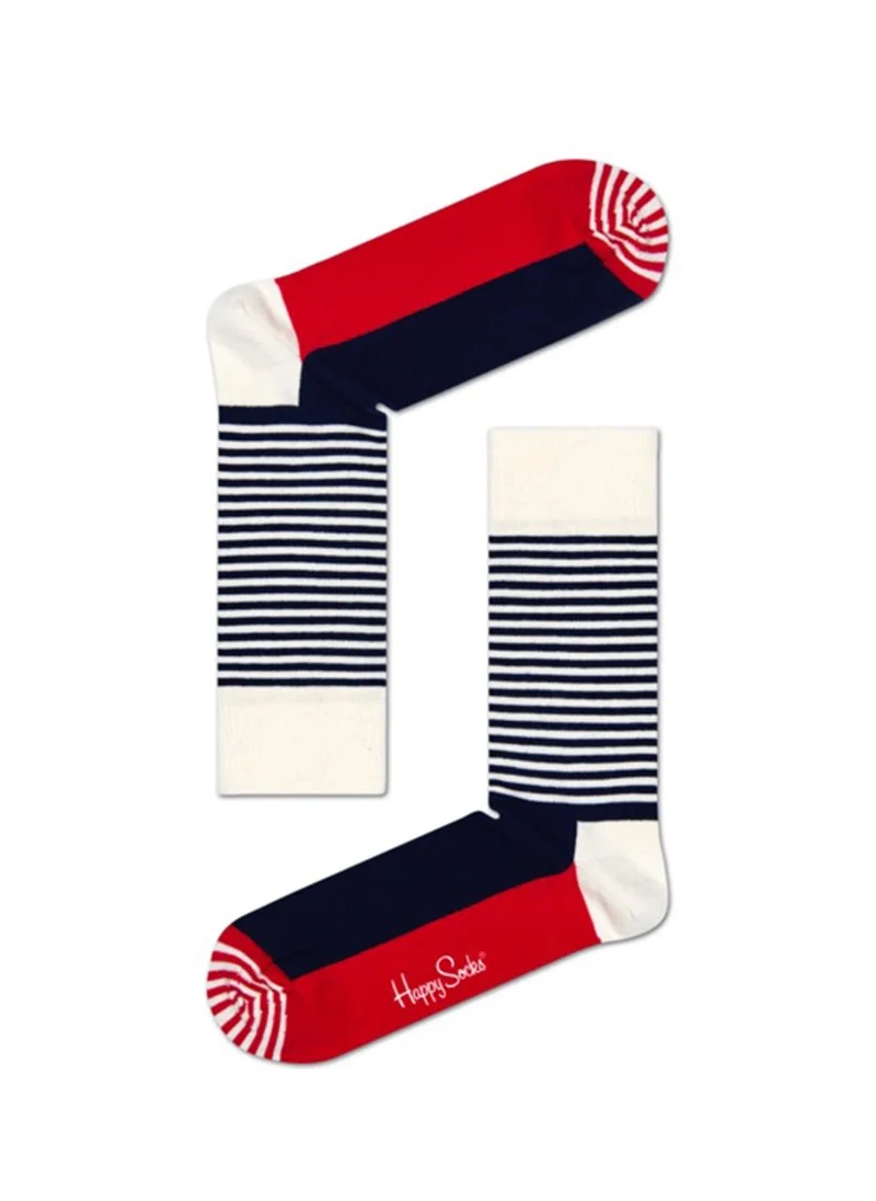 هابي سوكس HALF STRIPE SOCK