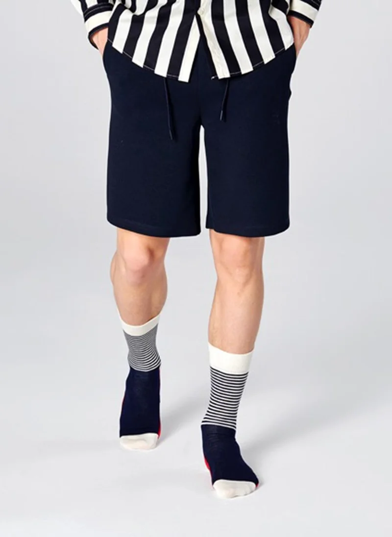 Happy Socks HALF STRIPE SOCK Multicolour