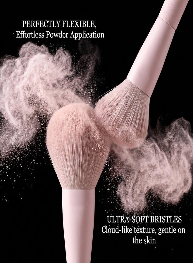 LZYLLS 13PCS Makeup Brush Set,Make Up Brushes with Loose Powder,Concealers,Eyeshadow,Blush,Detailing,Makeup Kit for Beginners(Pink) - Image 5