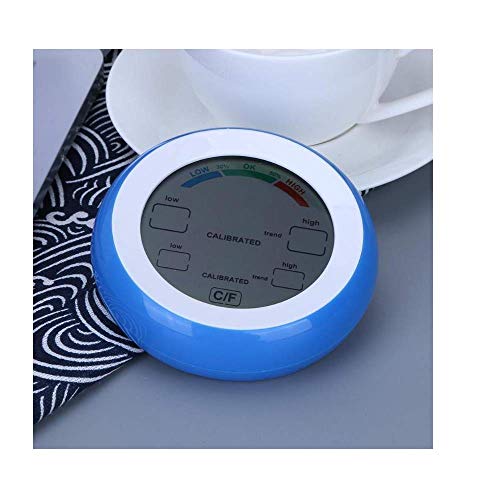 amiciSense Digital Weather Station, Thermometer Hygrometer for Indoor Temperature and Humidity Monitoring with Touch Display and 2xAAA Battery - Image 3