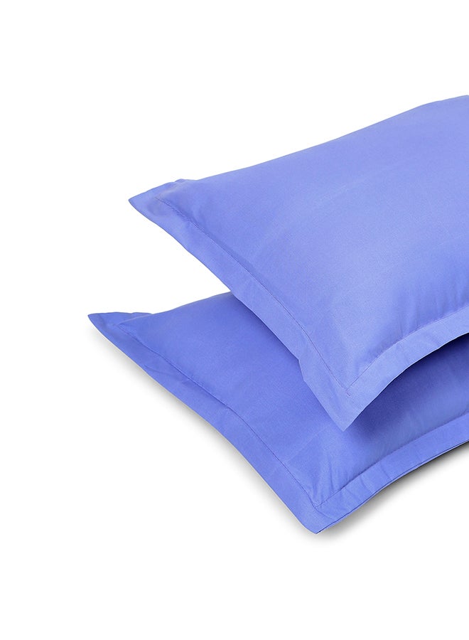 Status Contract Set of 2 Pillow Covers for Bed Room (Purple), 46 X 69 Cm - Image 5