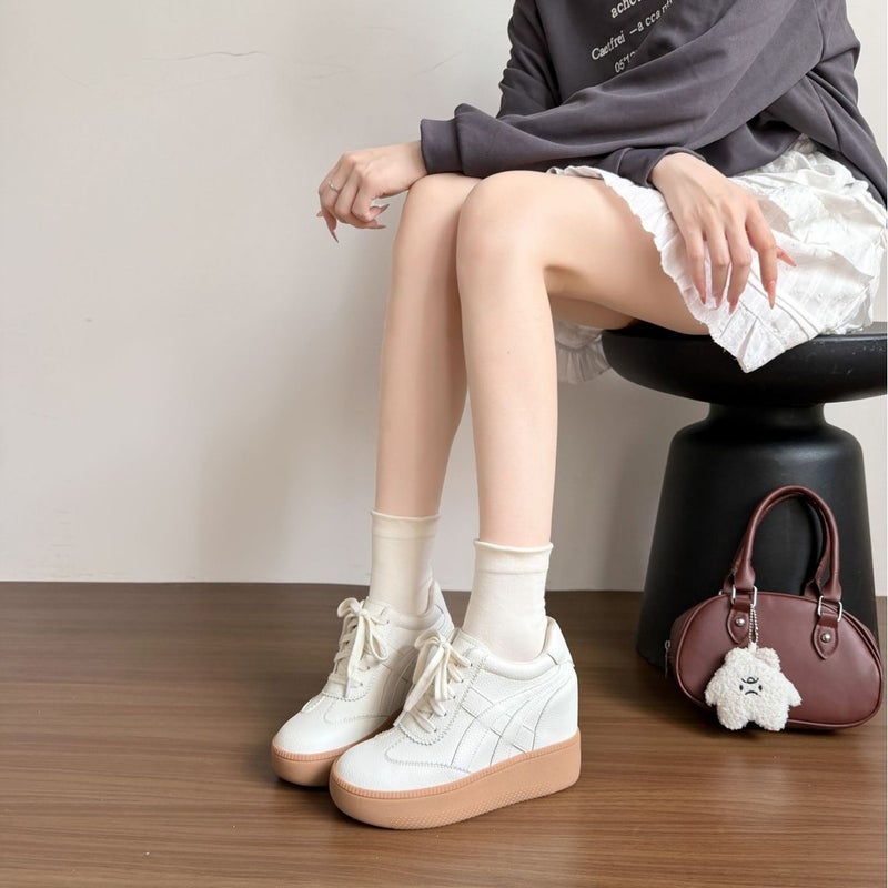 Women's 11cm Height Increase Casual Sneakers - Image 4