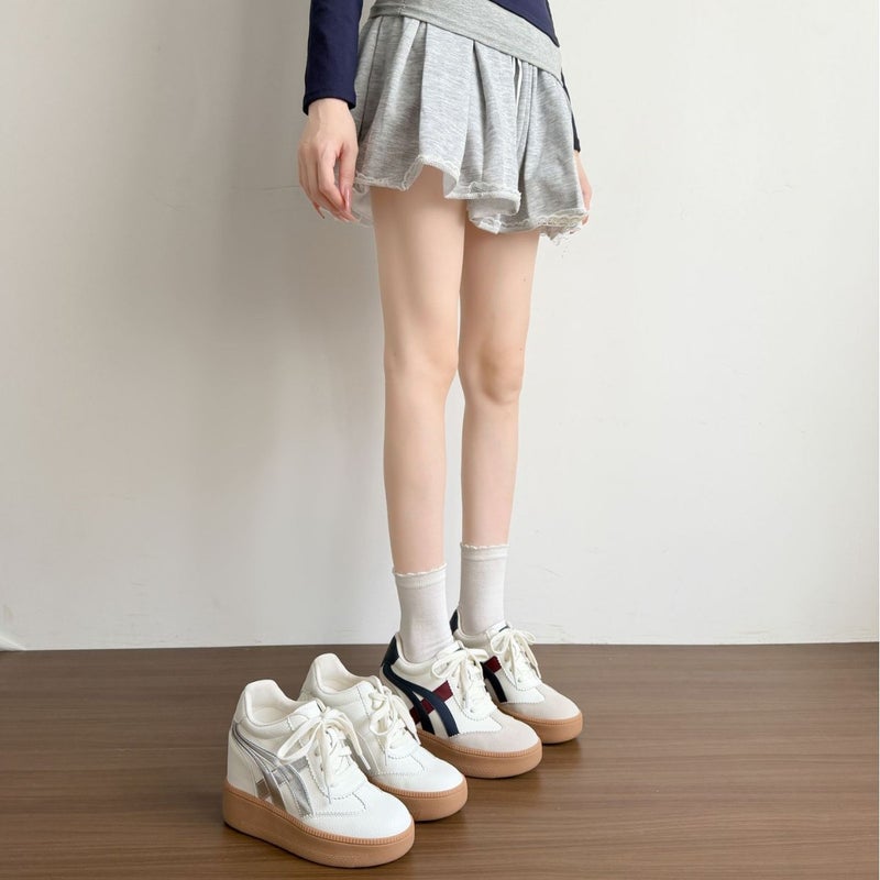 Women's 11cm Height Increase Casual Sneakers - Image 1