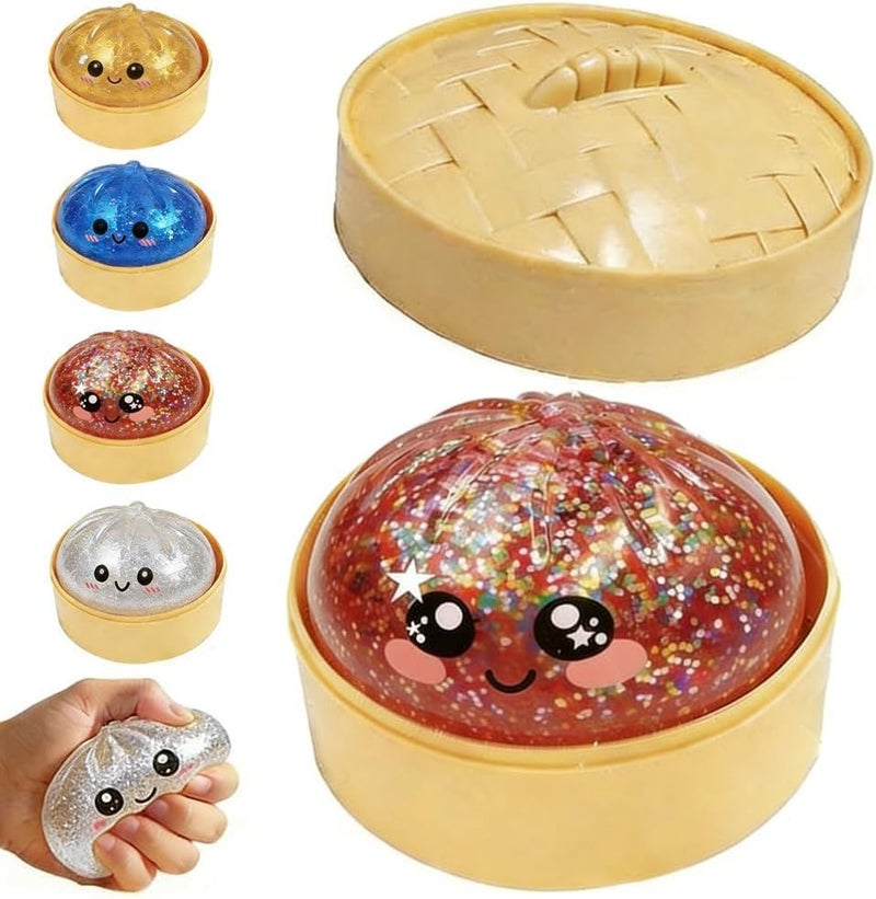 Glitter Dumpling Squishy, 2026 New Dumpling Squishy Mystery Box - Image 2