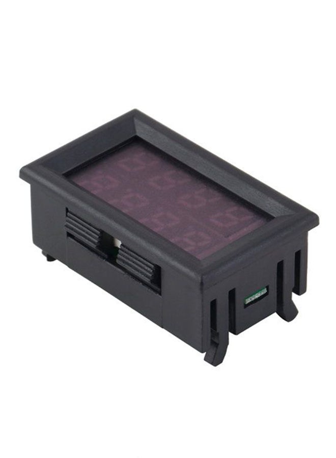 OUTAD LED Panel Ammeter Digital Volt Gauge Meter Black - Image 2