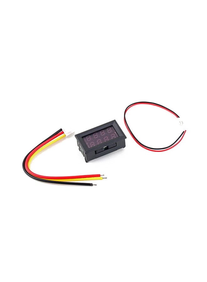 OUTAD LED Panel Ammeter Digital Volt Gauge Meter Black - Image 1