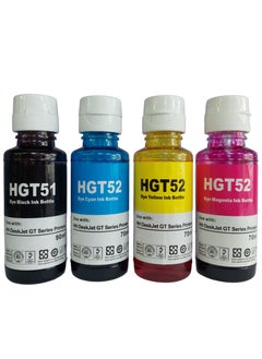 انك حبر GT51/53 أسود، GT52 سماوي، GT52 أصفر، GT52 أرجواني لطابعات HP المتوافقة 315، 316، 319، 415، 416، 500، 515، 525، 516، 530، 580، 585.  - Image 2