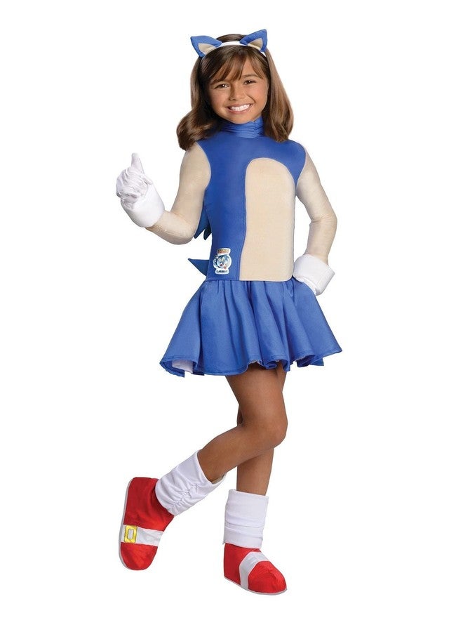 Rubies Sonic The Hedgehog Girls Costume, Small - Image 1