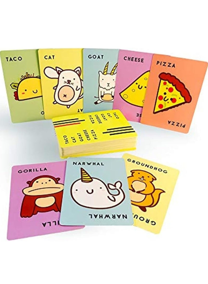 general Taco Cat Goat Cheese Pizza Social Card Game - Image 2