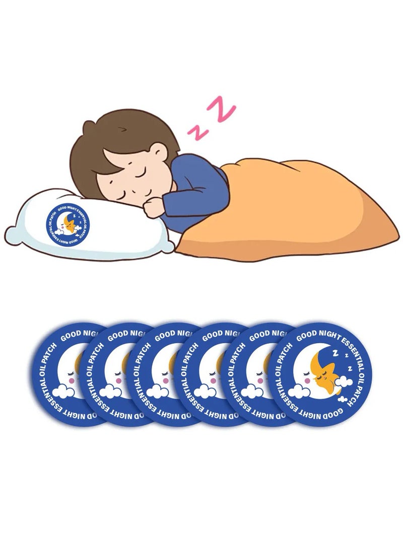 Hodaf 14pcs Sleep Patches, Lavender Rose Essential Oil Sleep Patch, Natural Herbal Essential Oil Patches for Eye Masks, Clothes, Pillows  - Image 2
