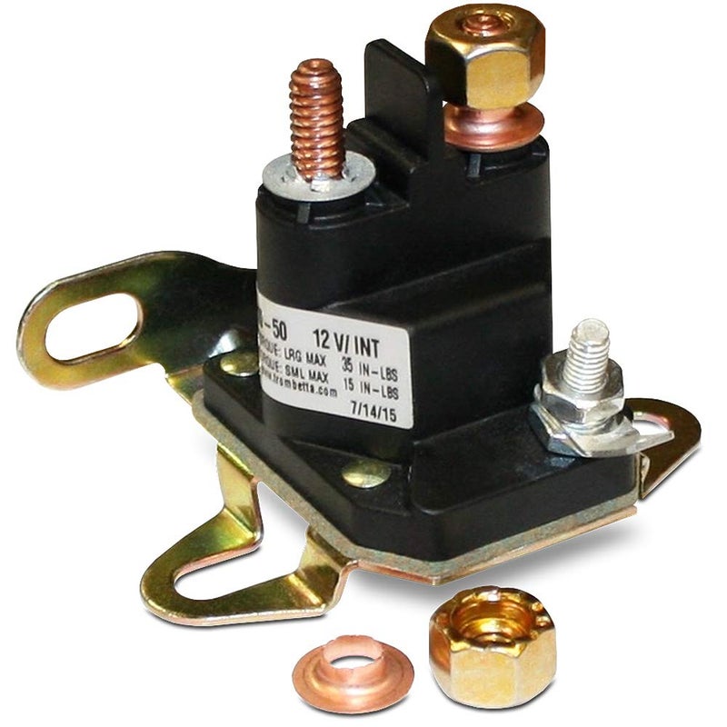 TROMBETTA 12 Volt Plastic DC Contactor Part No. 852-1251-210-50 - Image 1
