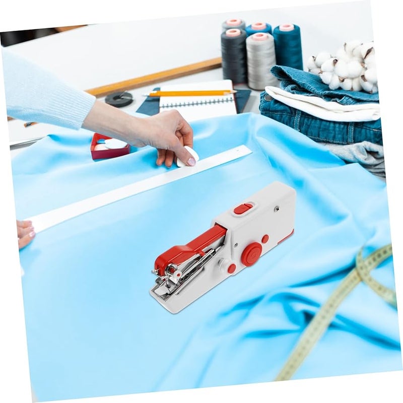 Portable Mini Handheld Sewing Machine for Clothes Fabric Repair DIY Home Travel - Image 5