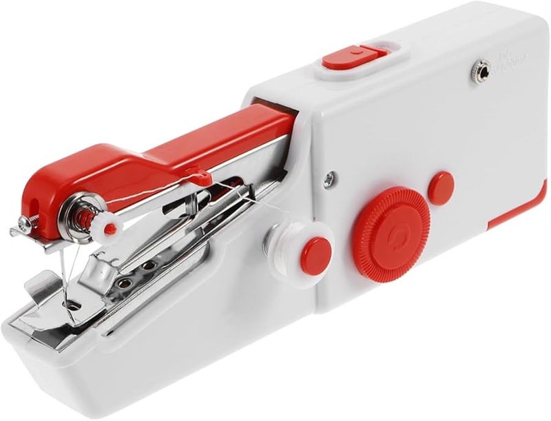 Portable Mini Handheld Sewing Machine for Clothes Fabric Repair DIY Home Travel - Image 1