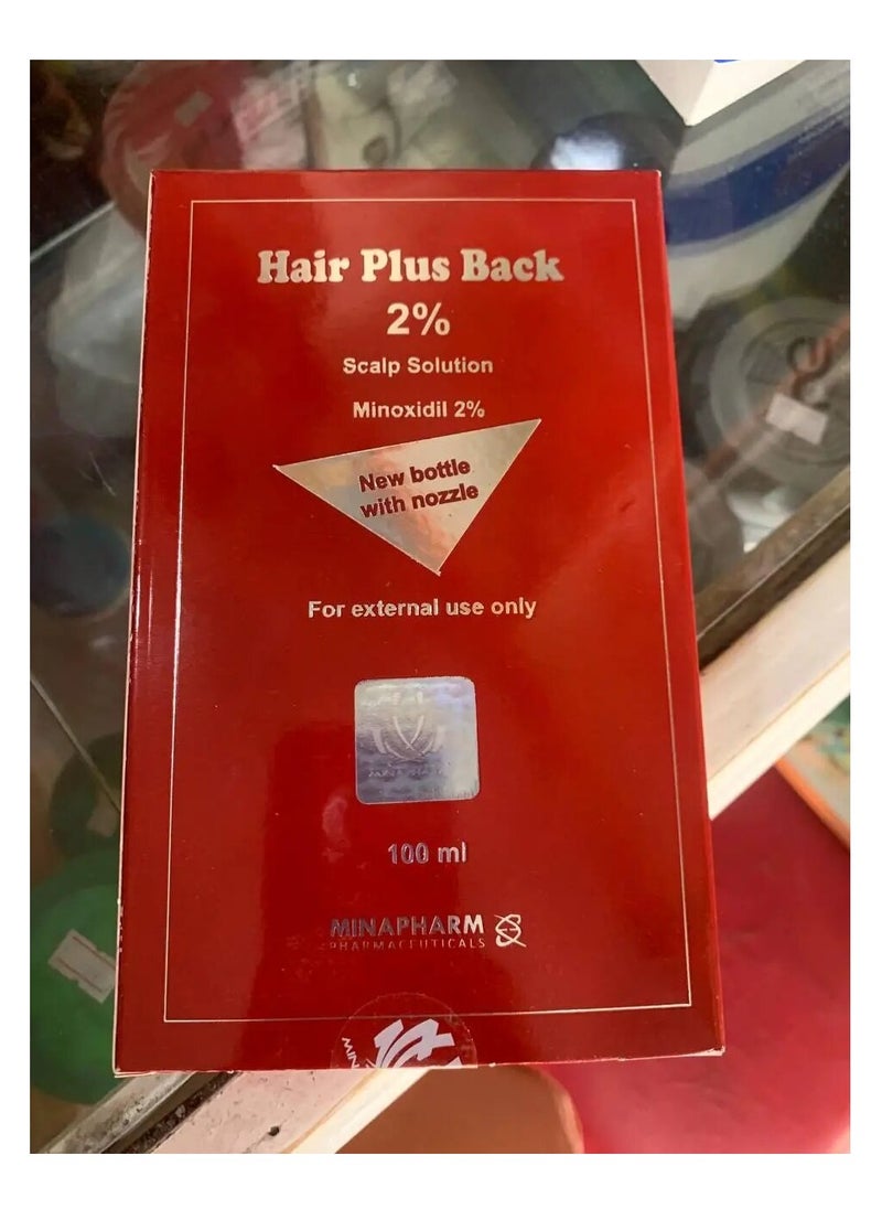 Hair Plus - scalp solution 2%minoxidil 100 ml - Image 1