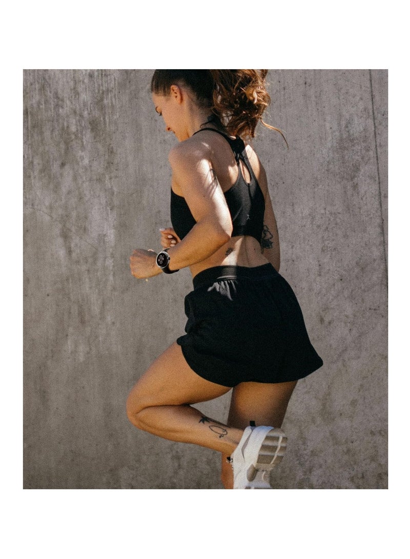 KASTWAVE 4 Packs Watch Case for Google Pixel Watch Anti-Scratch and Anti-Vibration Hard PC All-Around Protective Case No Screen Protector Included (Clear Black Sliver) - Image 2