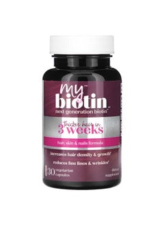 Purity Products Purity Products, MyBiotin, Hair, Skin & Nails Formula, 30 Vegetarian Capsules  - Image 1