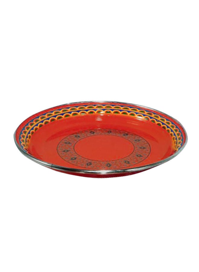 Serving Plate With Heritage Pattern