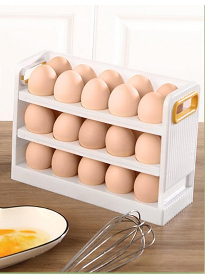 MosQuick® Egg tray box 30 eggs Egg Box Eggs Storage Box, Egg Container for Fridge, Egg Holder - Ideal Egg storage box for fridge Egg tray for fridge - Durable egg tray 30 eggs Egg Crate, Egg holder - Image 4